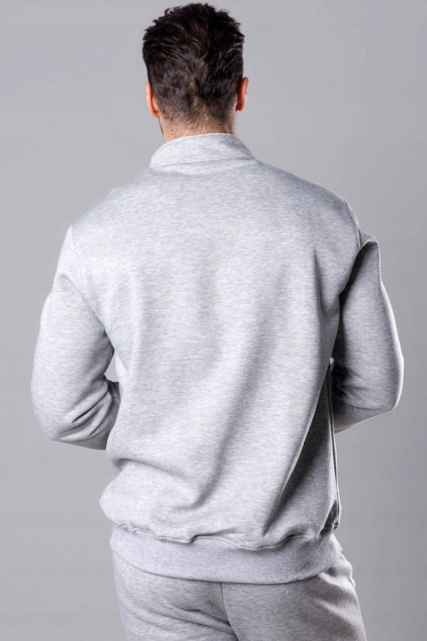 Мъжки суичър DELORSO GREY, Цвят: сив, IVET.BG - Твоят онлайн бутик.