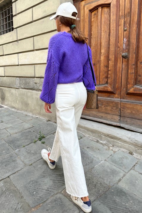 Пуловер KAFOLHA, Цвят: лилав, IVET.BG - Твоят онлайн бутик.