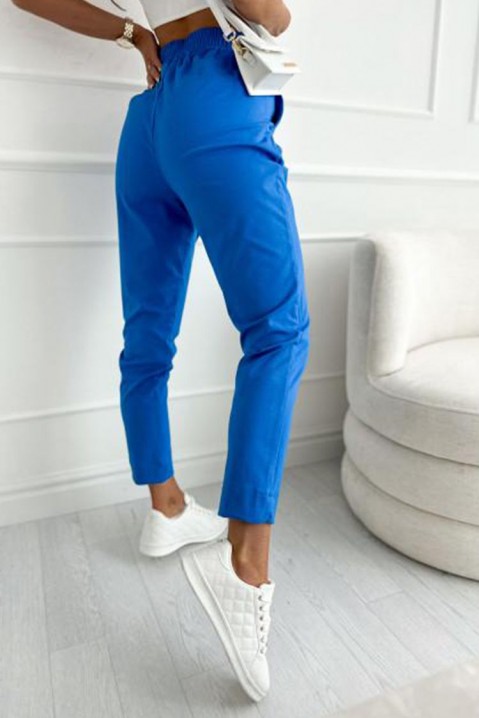 Панталон BIDINZA BLUE, Цвят: син, IVET.BG - Твоят онлайн бутик.