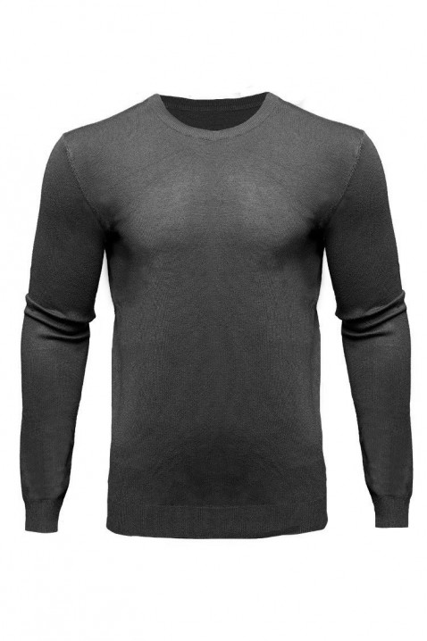 Мъжки пуловер RODOS GRAFIT, Цвят: графит, IVET.BG - Твоят онлайн бутик.