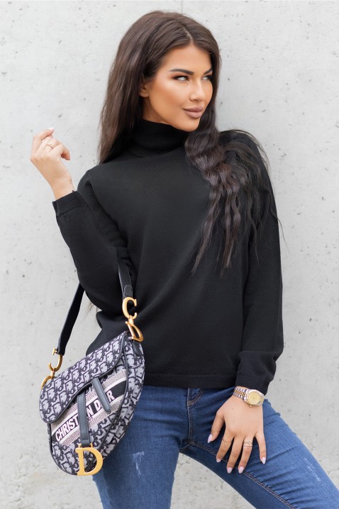 Пуловер BERMERGA BLACK, Цвят: черен, IVET.BG - Твоят онлайн бутик.