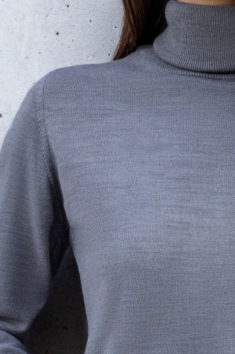 Пуловер BERMERGA GREY, Цвят: сив, IVET.BG - Твоят онлайн бутик.