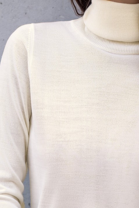 Пуловер BERMERGA WHITE, Цвят: бял, IVET.BG - Твоят онлайн бутик.