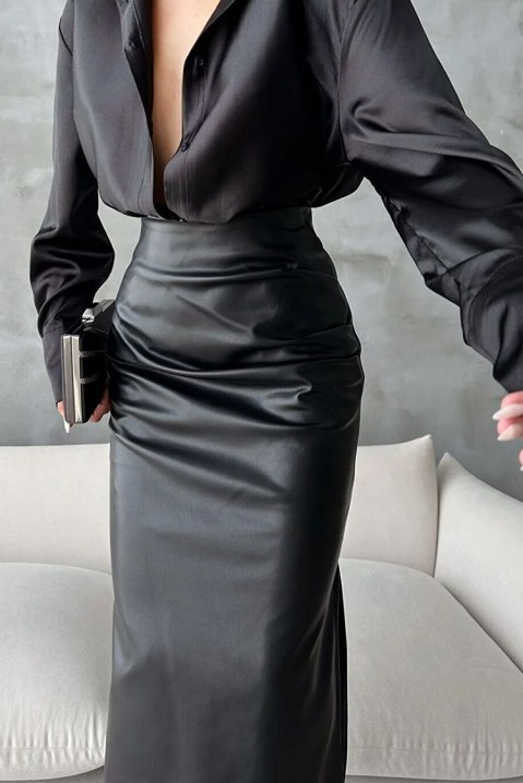 Пола MAFROZA BLACK, Цвят: черен, IVET.BG - Твоят онлайн бутик.