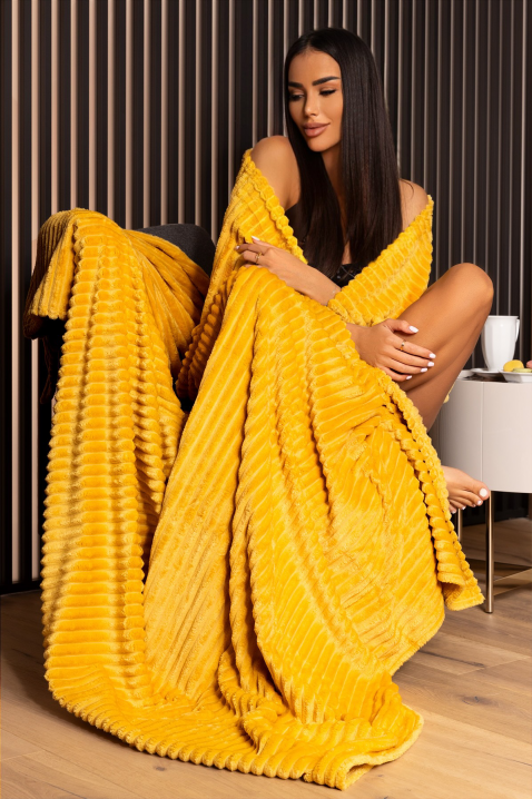 Одеяло DORMERA MUSTARD 170x210 cm, Цвят: горчица, IVET.BG - Твоят онлайн бутик.