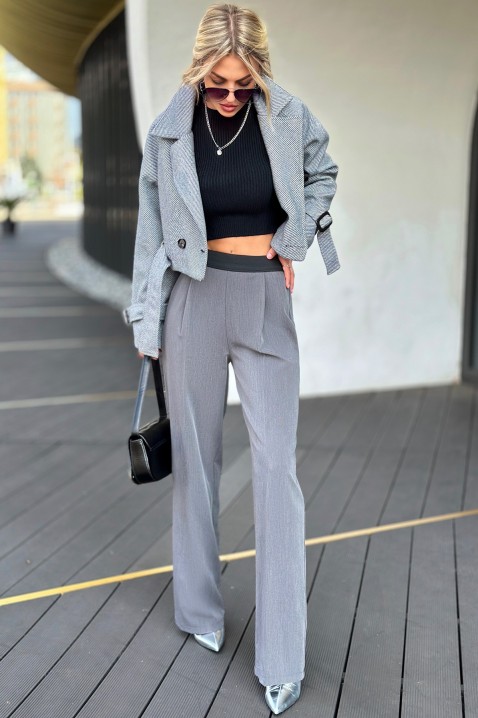 Панталон MERNILA, Цвят: сив, IVET.BG - Твоят онлайн бутик.