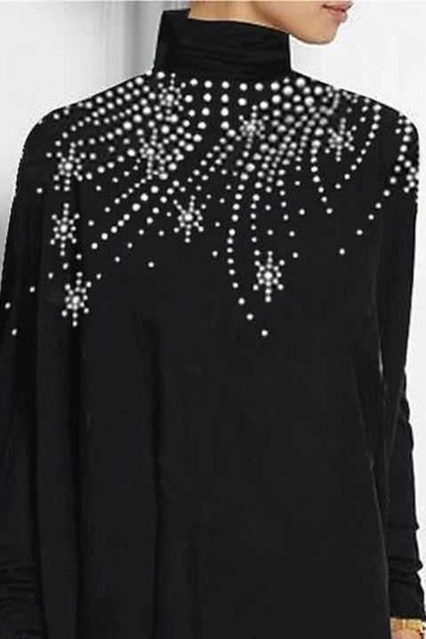 Дамска блуза GIMSOLA, Цвят: черен, IVET.BG - Твоят онлайн бутик.