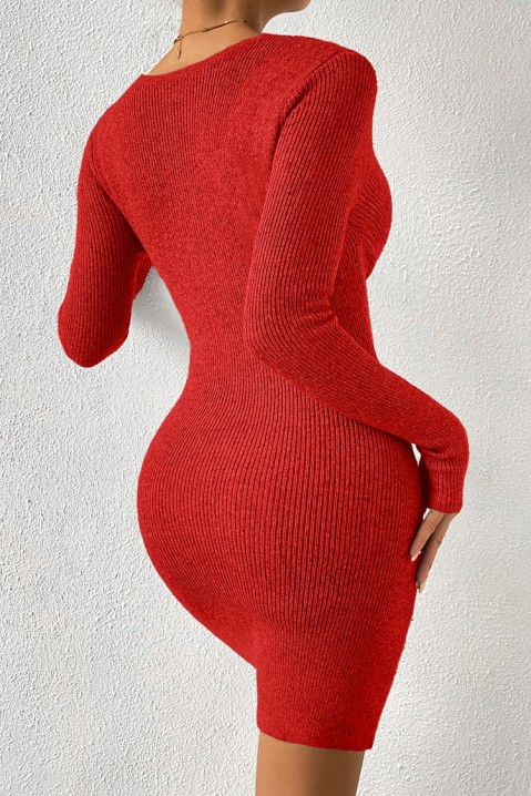Рокля BELFIRA RED, Цвят: червен, IVET.BG - Твоят онлайн бутик.