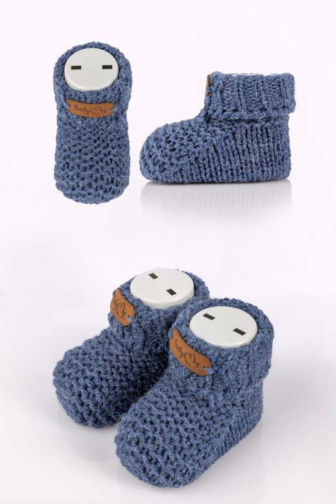 Бебешки чорапи BLURI BLUE, Цвят: син, IVET.BG - Твоят онлайн бутик.