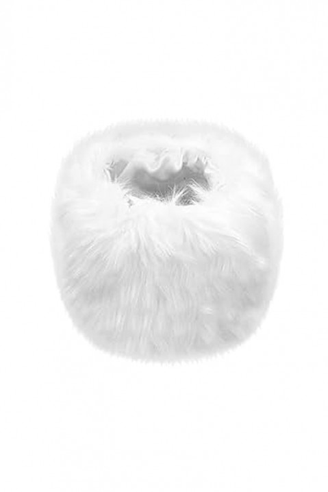 Зимен аксесоар ZERMEDA WHITE, Цвят: бял, IVET.BG - Твоят онлайн бутик.