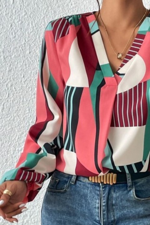 Дамска блуза MOLIETA, Цвят: многоцветен, IVET.BG - Твоят онлайн бутик.