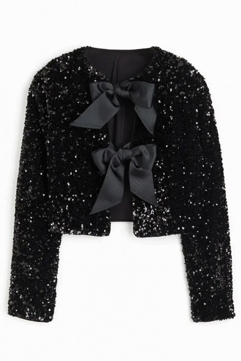 Дамска блуза LONDIRA BLACK, Цвят: черен, IVET.BG - Твоят онлайн бутик.
