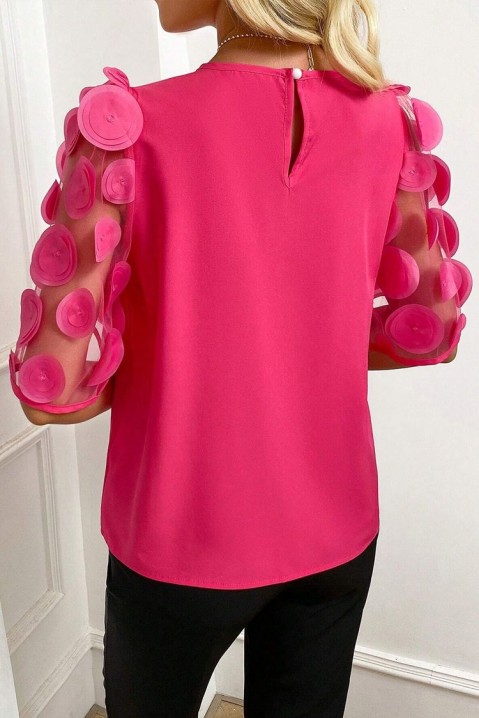 Дамска блуза LOSELINA FUCHSIA, Цвят: фуксия, IVET.BG - Твоят онлайн бутик.