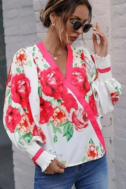 Дамска блуза SOBRELDA, Цвят: многоцветен, IVET.BG - Твоят онлайн бутик.