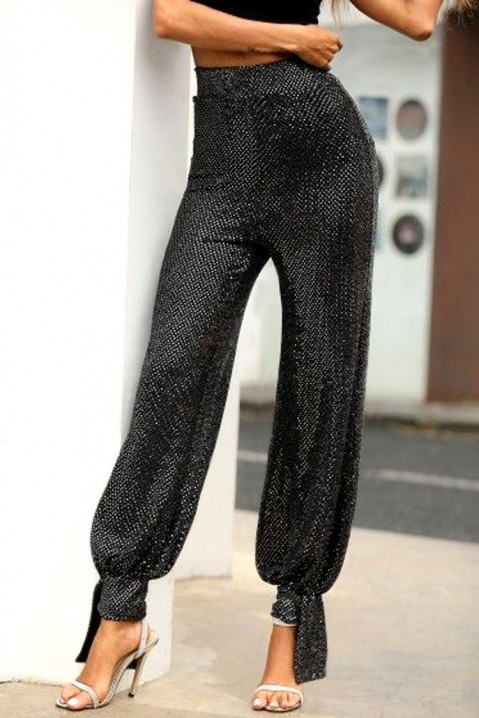 Панталон GENERITA, Цвят: черен, IVET.BG - Твоят онлайн бутик.