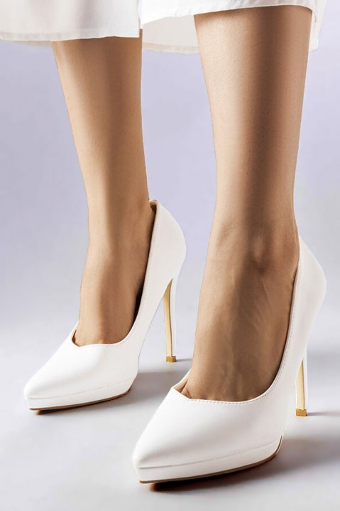 Дамски обувки MALINESA WHITE, Цвят: бял, IVET.BG - Твоят онлайн бутик.