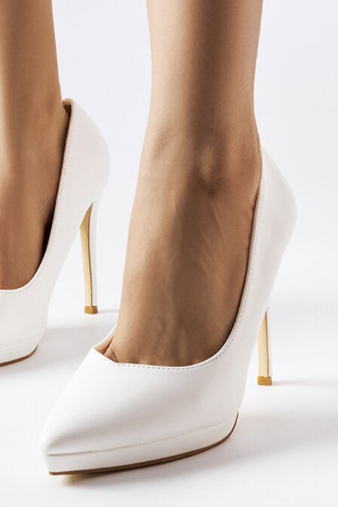 Дамски обувки MALINESA WHITE, Цвят: бял, IVET.BG - Твоят онлайн бутик.