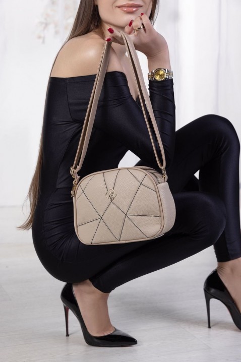 Дамска чанта KROELSA BEIGE, Цвят: беж, IVET.BG - Твоят онлайн бутик.