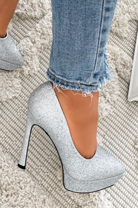 Дамски обувки ROFRIGA SILVER, Цвят: сребърен, IVET.BG - Твоят онлайн бутик.
