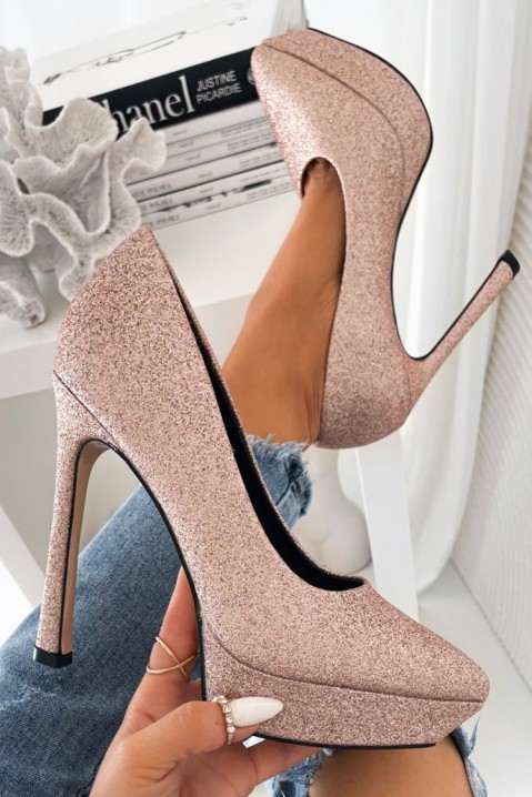 Дамски обувки ROFRIGA PUDRA, Цвят: пудра, IVET.BG - Твоят онлайн бутик.