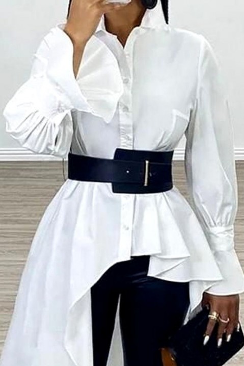 Дамска риза BOLITA WHITE, Цвят: бял, IVET.BG - Твоят онлайн бутик.