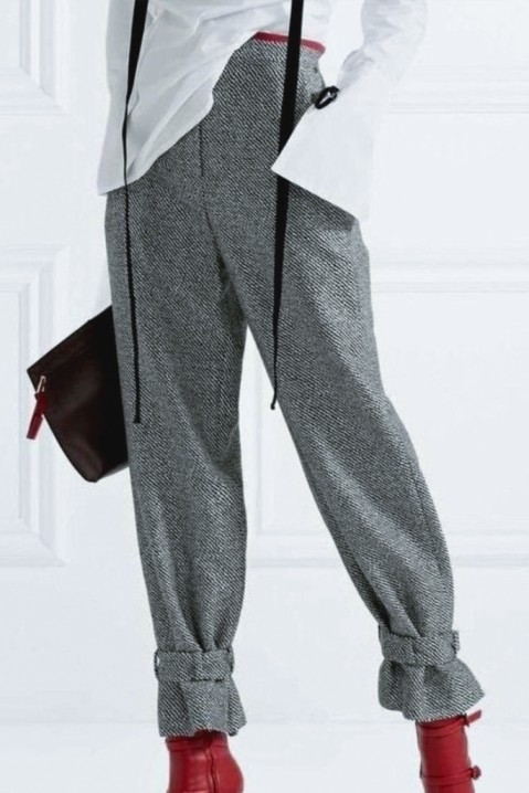 Панталон ODELDA, Цвят: сив, IVET.BG - Твоят онлайн бутик.