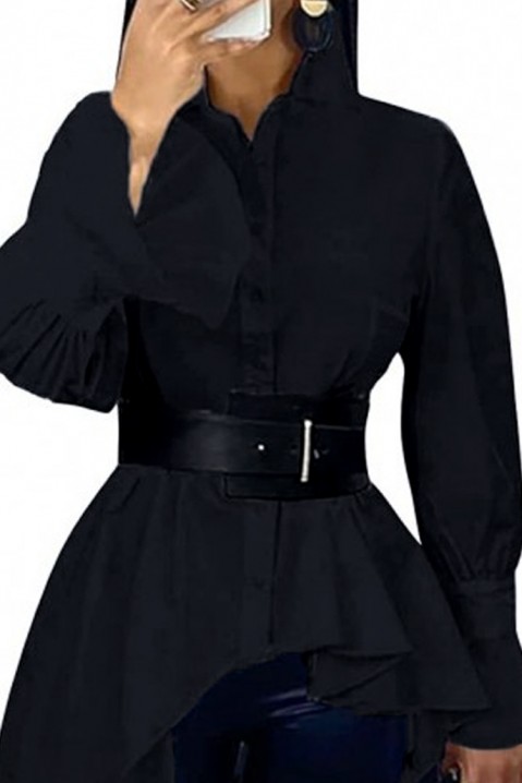 Дамска риза BOLITA BLACK, Цвят: черен, IVET.BG - Твоят онлайн бутик.