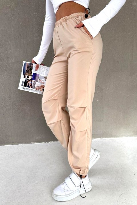 Панталон BROMENTA BEIGE, Цвят: беж, IVET.BG - Твоят онлайн бутик.