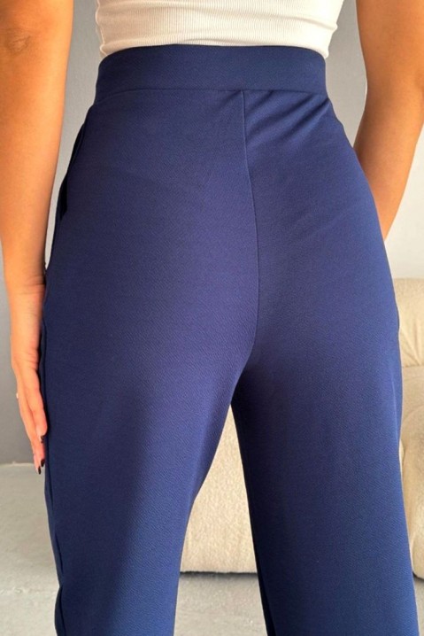 Панталон MILEANA NAVY, Цвят: лилав,тъмносин, IVET.BG - Твоят онлайн бутик.