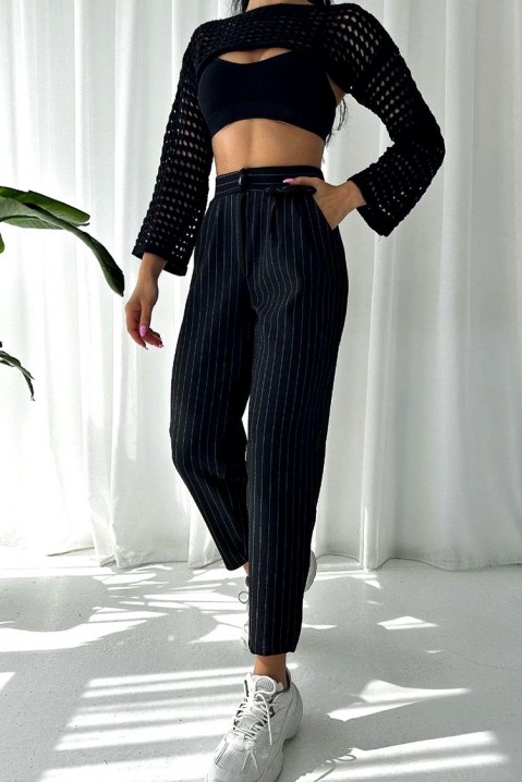 Панталон LOMISA BLACK, Цвят: черен, IVET.BG - Твоят онлайн бутик.