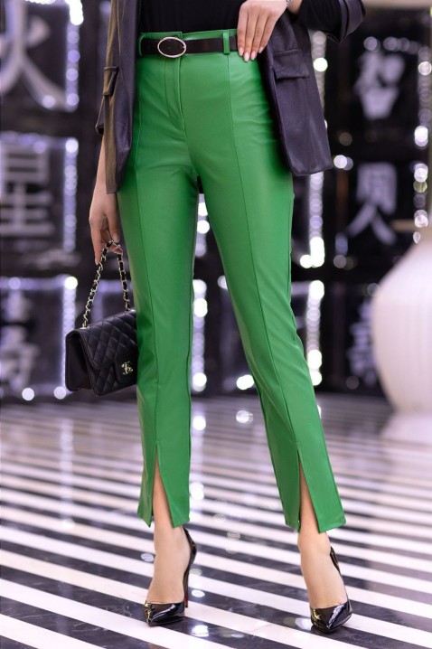 Панталон DOZERTA, Цвят: зелен, IVET.BG - Твоят онлайн бутик.