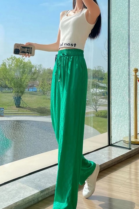 Панталон LOGENDA GREEN, Цвят: зелен, IVET.BG - Твоят онлайн бутик.