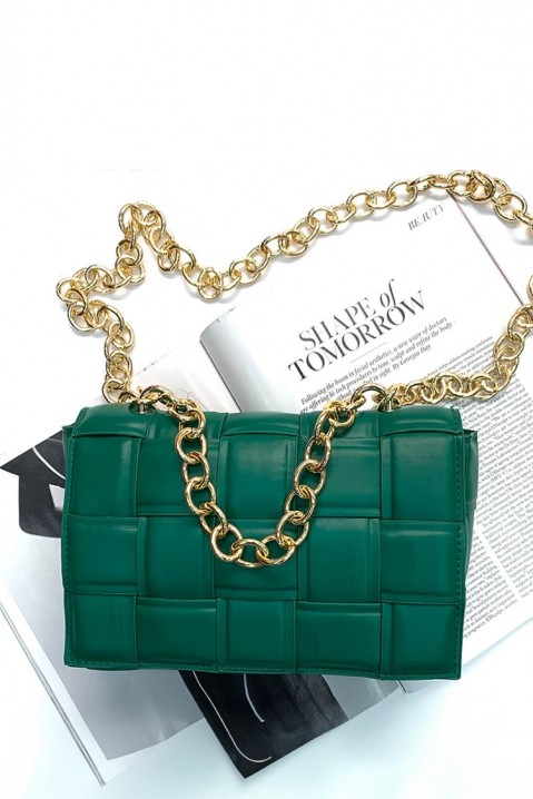 Дамска чанта GREVEDA, Цвят: зелен, IVET.BG - Твоят онлайн бутик.