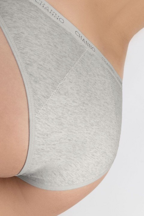 Менструални бикини MASITA GREY, Цвят: сив, IVET.BG - Твоят онлайн бутик.