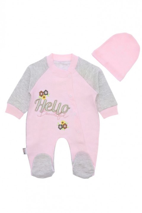 Бебешки комплект за момиче ATALSIDI, Цвят: многоцветен, IVET.BG - Твоят онлайн бутик.