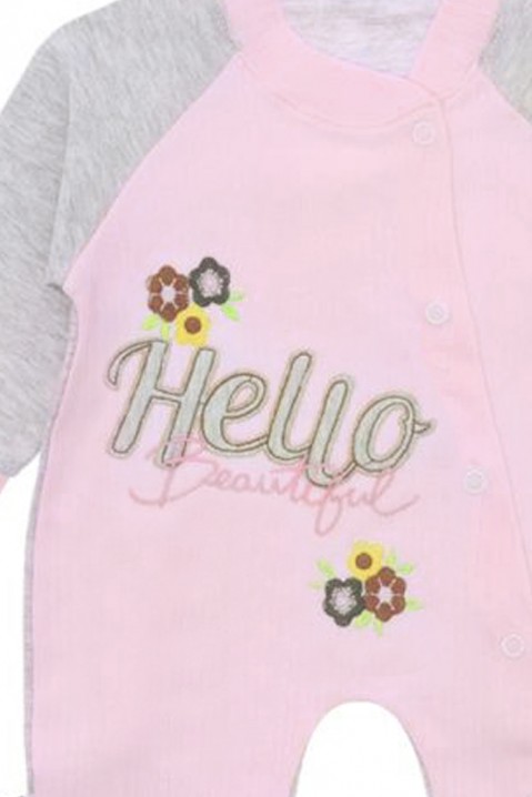 Бебешки комплект за момиче ATALSIDI, Цвят: многоцветен, IVET.BG - Твоят онлайн бутик.