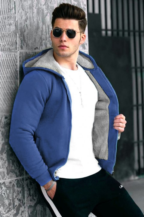 Мъжки суичър ROB BLUE, Цвят: син, IVET.BG - Твоят онлайн бутик.