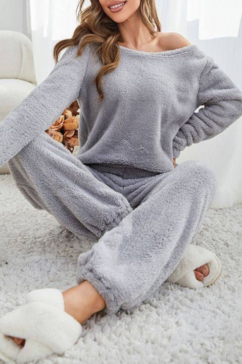 Пижама FIGELFA, Цвят: сив, IVET.BG - Твоят онлайн бутик.