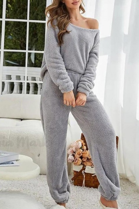 Пижама FIGELFA, Цвят: сив, IVET.BG - Твоят онлайн бутик.