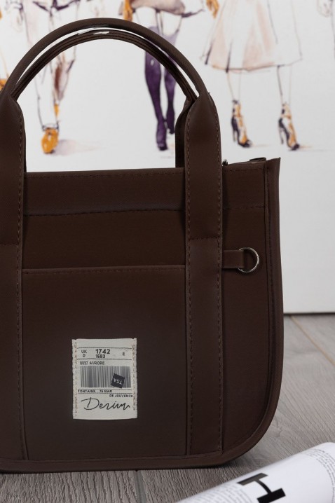 Дамска чанта BELERA BROWN, Цвят: кафяв, IVET.BG - Твоят онлайн бутик.