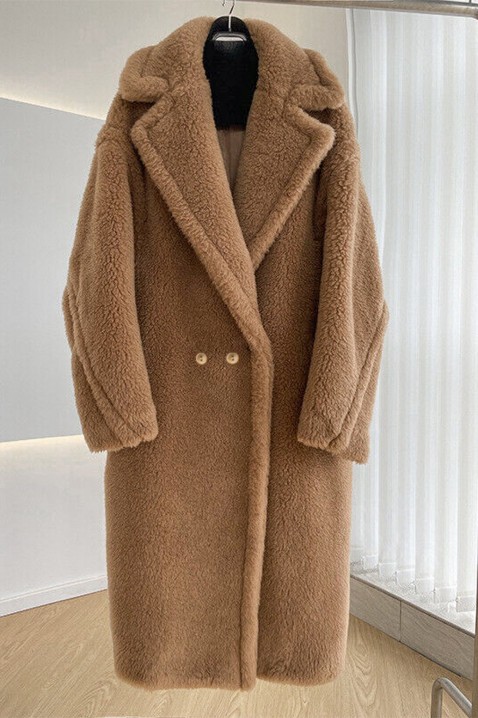 Палто BEARONA CAMEL, Цвят: светлокафяв, IVET.BG - Твоят онлайн бутик.