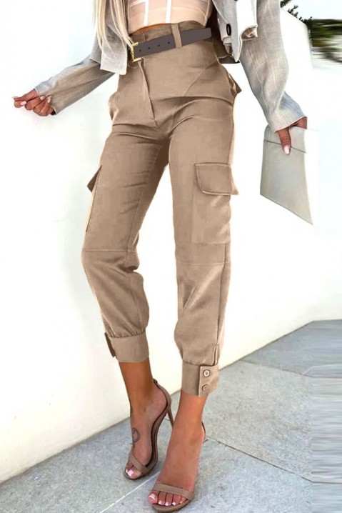 Панталон BOLIARA BEIGE, Цвят: беж, IVET.BG - Твоят онлайн бутик.
