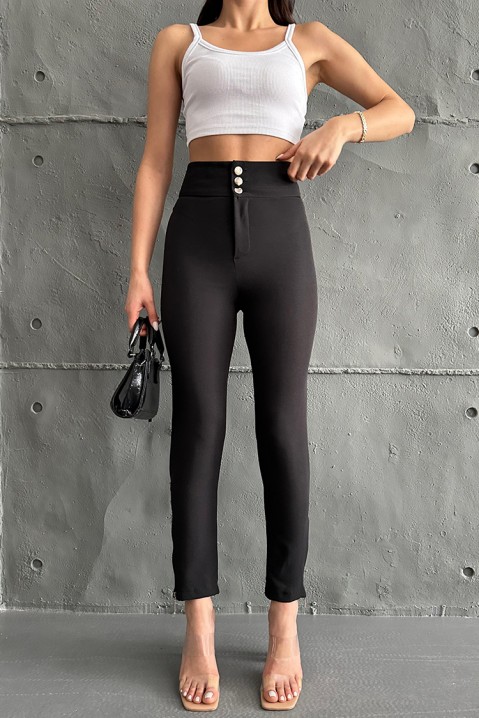 Панталон HOMERDA BLACK, Цвят: черен, IVET.BG - Твоят онлайн бутик.