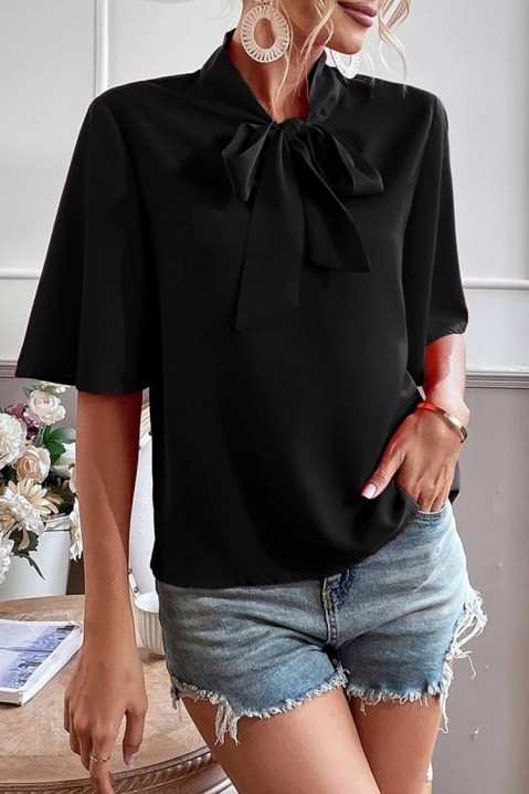 Дамска блуза LANEFONA BLACK, Цвят: черен, IVET.BG - Твоят онлайн бутик.