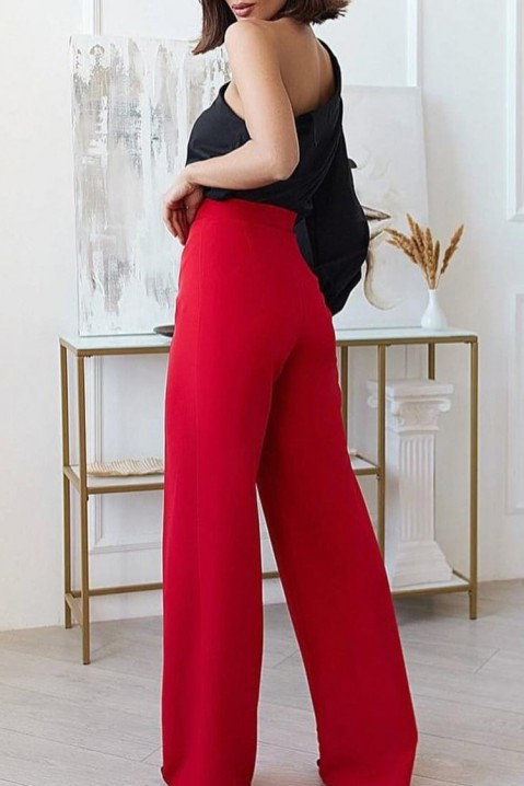 Панталон ZARMELA RED, Цвят: червен, IVET.BG - Твоят онлайн бутик.
