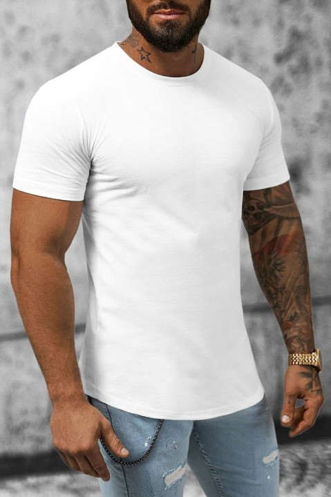 Мъжка тениска SELION, Цвят: бял, IVET.BG - Твоят онлайн бутик.
