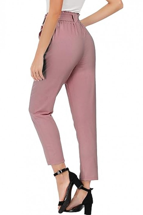 Панталон NORDELDA PUDRA, Цвят: пудра, IVET.BG - Твоят онлайн бутик.