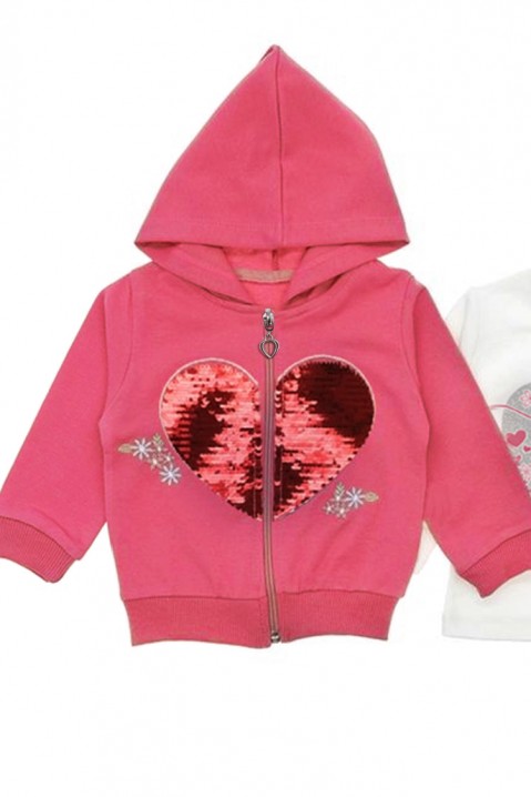 Комплект за момиче от три части PESOLDI, Цвят: пепел от рози, IVET.BG - Твоят онлайн бутик.