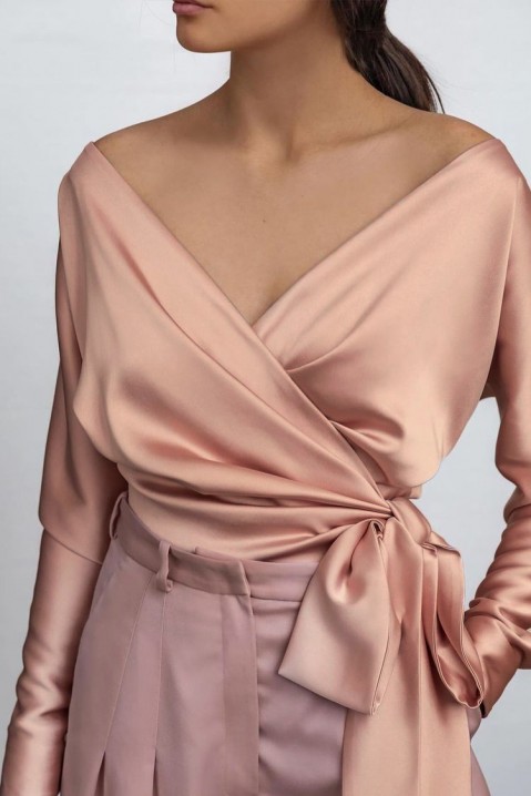 Дамска блуза BORSETA PINK, Цвят: розов, IVET.BG - Твоят онлайн бутик.