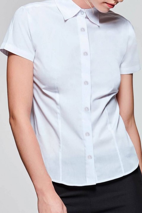 Дамска риза SOFIA WHITE, Цвят: бял, IVET.BG - Твоят онлайн бутик.